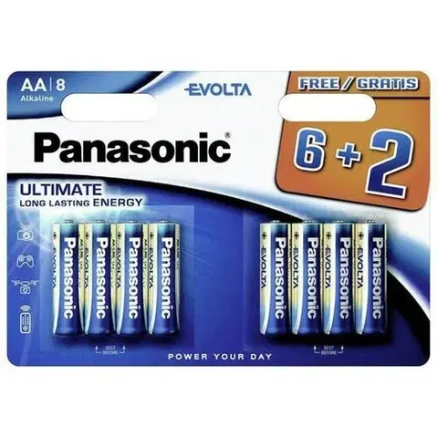 Elektronika Panasonic LR6EGE/8BW 6+2F EVOLTA