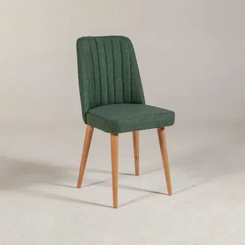 Židle Hanah Home Jídelní židle VINA tmavě zelená/atlantic