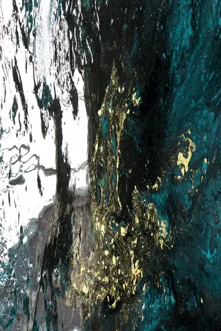 Koberce a koberečky Conceptum Hypnose Koberec Dark Marble 160x230 cm modrý