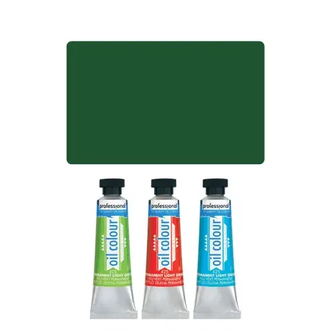 Hračky JUNIOR - Barva olejová 45 ml chromová zelená 460