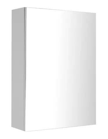 Koupelnová zrcadla AQUALINE VEGA galerka, 40x70x18cm, bílá VG040