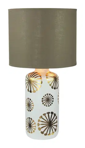 Lampy na noční stolek Rabalux stolní lampa Ginger E27 1x MAX 60W zlatá 6030