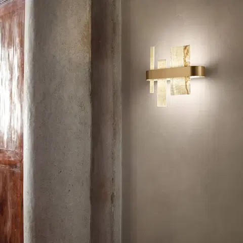 Nástěnná svítidla Masiero Designové nástěnné světlo Honicé s LED, 37 cm