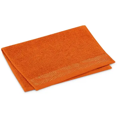 Ručníky AmeliaHome Ručník ALLIUM klasický styl 30x50 cm oranžový, velikost 30x50