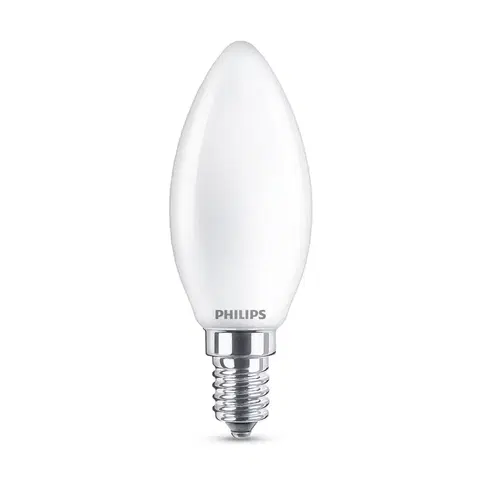 LED žárovky Philips Philips Classic LED žárovka E14 B35 6,5W 2700K mat