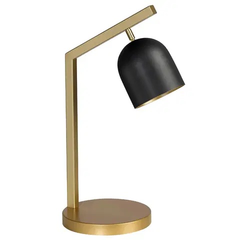 Stolní lampy Marchetti Stolní lampa LED Dome rám ohýbání černá