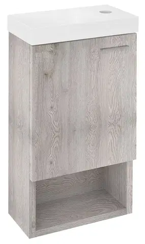 Koupelnový nábytek SAPHO LATUS XI umyvadlová skříňka 30x53x16,5cm, dub Mocca LT711-1212