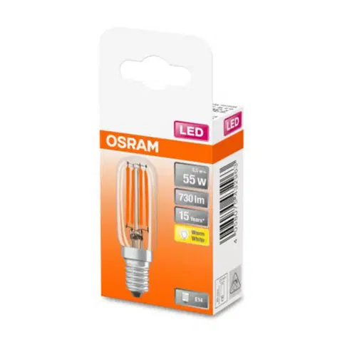 LED žárovky OSRAM OSRAM LED Special T26 E14 6,5W 827 Filament