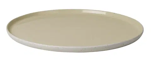 Talíře BLOMUS Talíř keramický mělký pískový průměr 26cm sablo