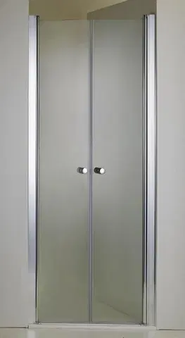 Sprchové kouty HOPA Sprchové dveře VITORIA NEW BARVA rámu Hliník leštěný, Rozměr A 80 cm, Směr zavírání Univerzální Levé / Pravé, Výplň Čiré bezpečnostní sklo 6 mm OLBENW102680CC