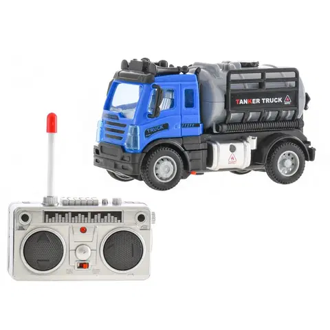 Hračky MIKRO TRADING - Auto nákladní cisterna 12cm RC