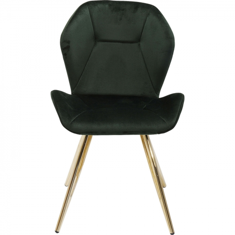 Jídelní židle KARE Design Zelená čalouněná jídelní židle Viva