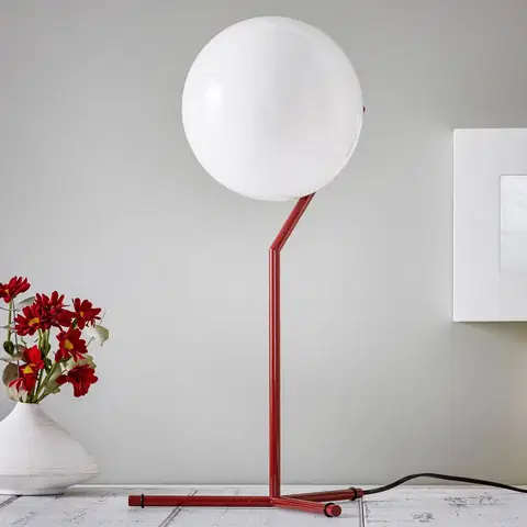 Stolní lampy FLOS FLOS IC T1 High stolní lampa červená
