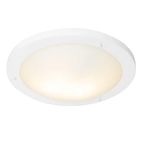 Venkovni stropni svitidlo Moderní stropní svítidlo bílé 41 cm IP44 - Yuma