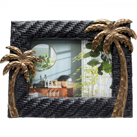 Rámečky na fotky KARE Design Fotorámeček Palm Beach - černý, 26x19cm