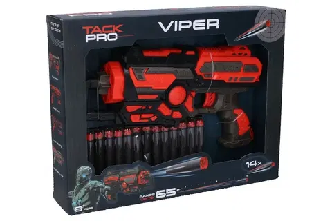 Hračky - zbraně WIKY - Pistole na pěnové náboje Viper