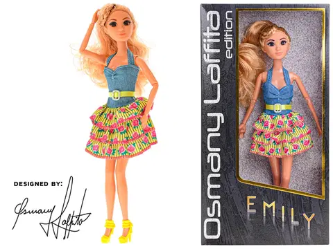 Hračky MIKRO TRADING - Osmany Laffita edition - panenka Emily kloubová 31cm v krabičce
