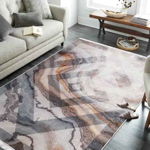 Moderní koberce Exkluzivní koberec s abstraktním vzorem