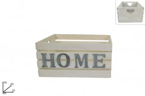 Boxy na hračky MAKRO - Box úložný Home 31x23x15cm