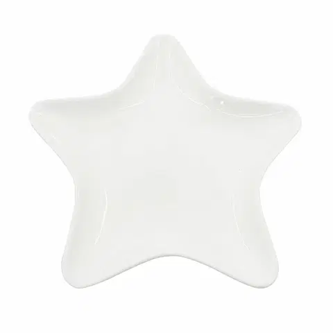 Mísy a misky Altom Porcelánová miska Star, 19 x 18 x 2 cm, bílá