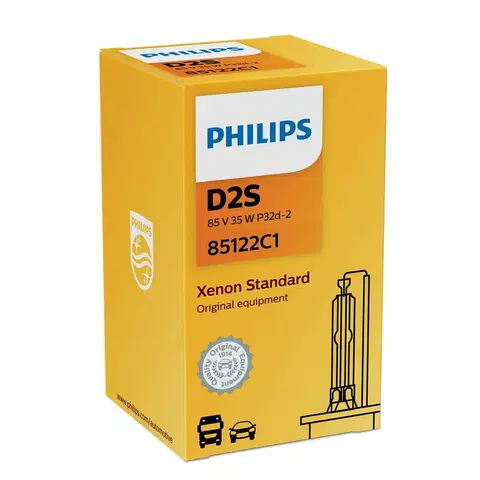 Autožárovky Philips D2S 35W P32d-2 Xenon Vision 1ks 85122VIC1