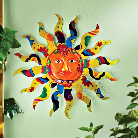 Dekorace oken a dveří Závěsná dekorace Slunce
