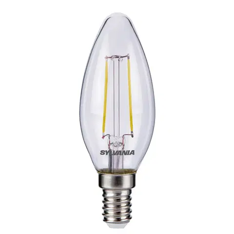 LED žárovky Sylvania LED žárovka E14 ToLEDo Filament 2,5W 827 čirá