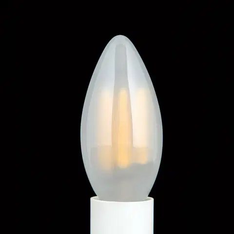 Stmívatelné LED žárovky Orion LED žárovka E14 C35, matná, 6W, 2 700 K, 720 lm, stmívatelná