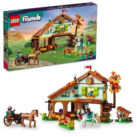 Hračky LEGO LEGO - Friends 41745 Autumn a její koňská stáj