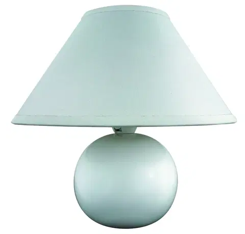 Lampy na noční stolek Rabalux stolní lampa Ariel E14 1x MAX 40W matná bílá 4901