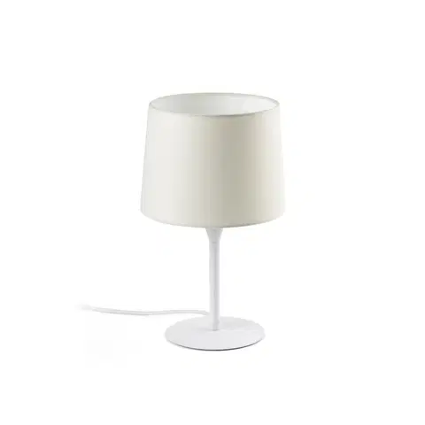 Designové stolní lampy FARO CONGA S bílá stolní lampa
