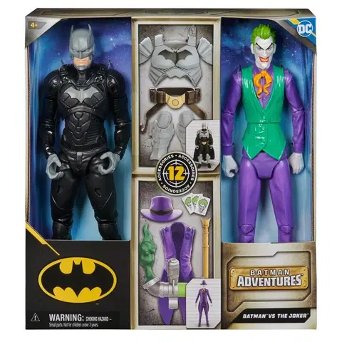 Hračky SPIN MASTER - Batman & Joker Se Speciální Výstrojí 30 Cm