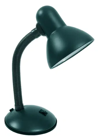 Stolní lampy do kanceláře Ecolite Lampa stolní černá L077-CR