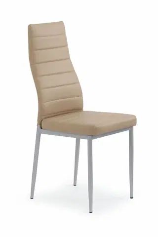 Židle Jídelní židle K70 Halmar Světle hnědá