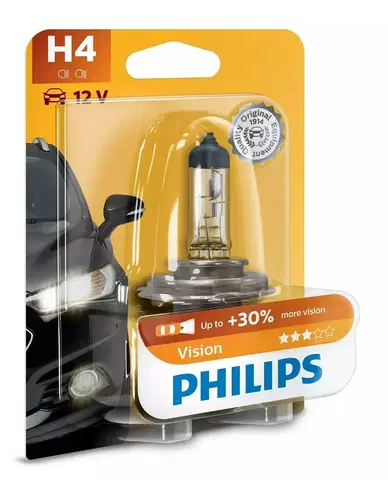Autožárovky Philips H4 VISION 12V 12342PRB1