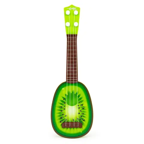 Hudební nástroje pro děti ECOTOYS Dětské ukulele Dumbo kiwi
