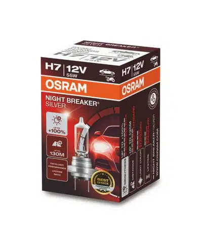 Autožárovky Osram Night Breaker Silver 64210NBS H7 PX26d 12V 55W