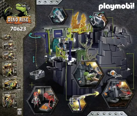 Hračky stavebnice PLAYMOBIL - Dinosauří skála