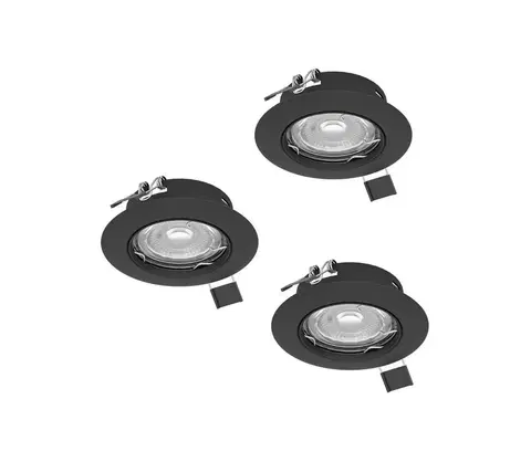 Svítidla Eglo Eglo 900754 - SADA 3x LED Podhledové svítidlo PENETO 1xGU10/2,8W/230V 