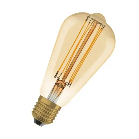 LED žárovky OSRAM LEDVANCE Vintage 1906 Edison 60 Filament DIM 8.8W 822 Gold E27 4099854091087