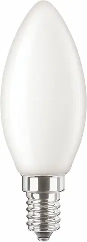 LED žárovky Philips CorePro LEDCandle ND 4.3-40W E14 827 B35 FROSTED GLASS