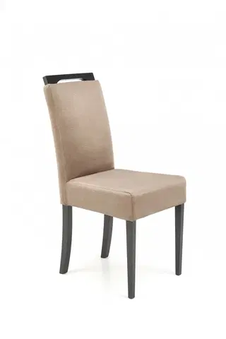 Židle HALMAR Jídelní židle Clarion buk/béžová