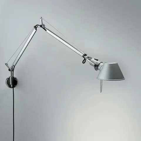 Stolní lampy do kanceláře Artemide TOLOMEO stolní MINI LED těleso lampy alu bez podstavce A005600