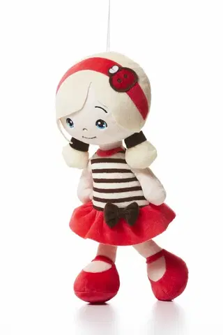 Hračky panenky LEVENYA - Levenya K394BA Anette malá - plyšová panenka 30 cm