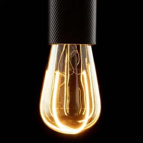 Stmívatelné LED žárovky Segula SEGULA LED Illusion ST64 Crescent E27 4W dim šedá
