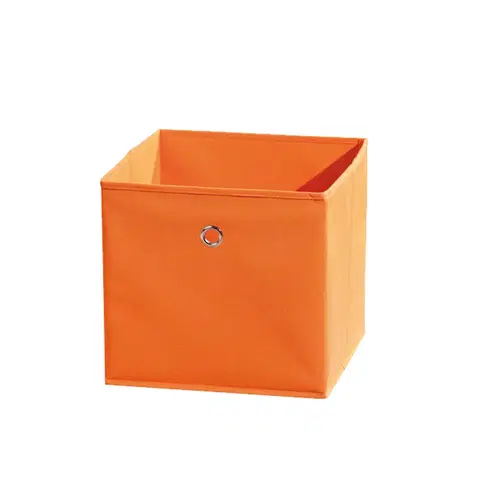 Ložnice|Bytové doplňky WINNY textilní box, oranžový