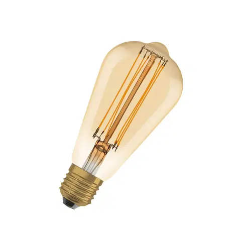 Stmívatelné LED žárovky OSRAM OSRAM LED Vintage 1906 Edison, zlatá, E27, 5,8 W, 822, stm.
