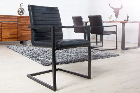 Luxusní jídelní židle Estila Designová moderní jídelní židle Imperial