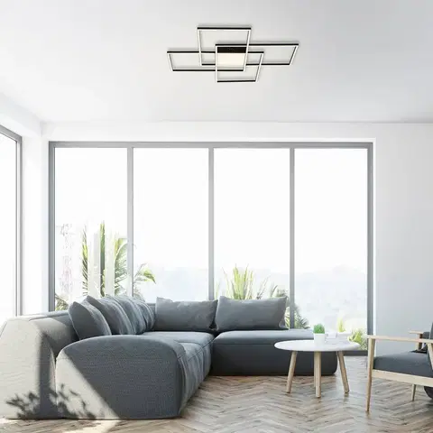 Inteligentní stropní svítidla Q-Smart-Home Paul Neuhaus Q-ASMIN LED stropní světlo, 80 x 80cm