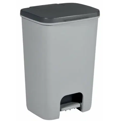Odpadkové koše Curver Odpadkový koš Essentials 40 l, šedá